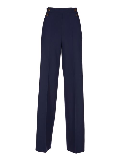 Pantalone ampio in tela di lana MAX MARA | 2511131031600006